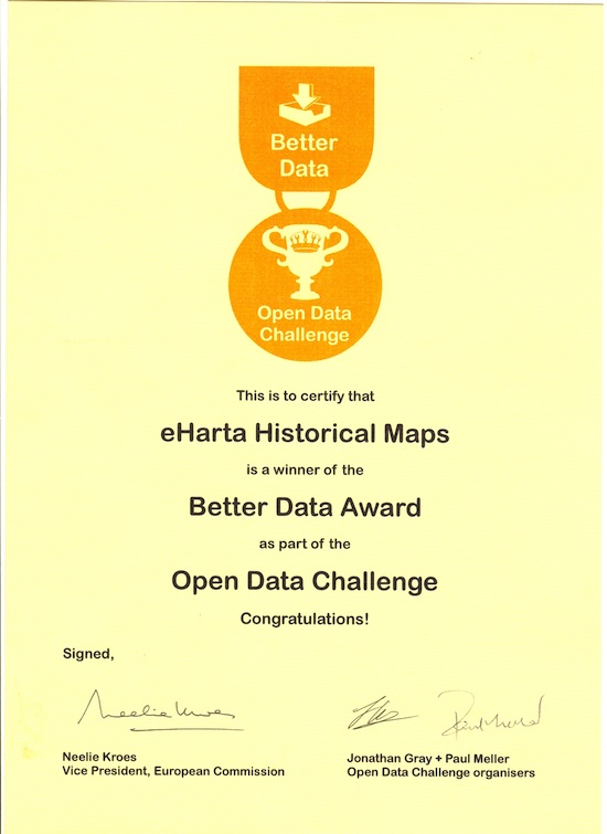 CBetter Data Award Open Data Challenge 2011