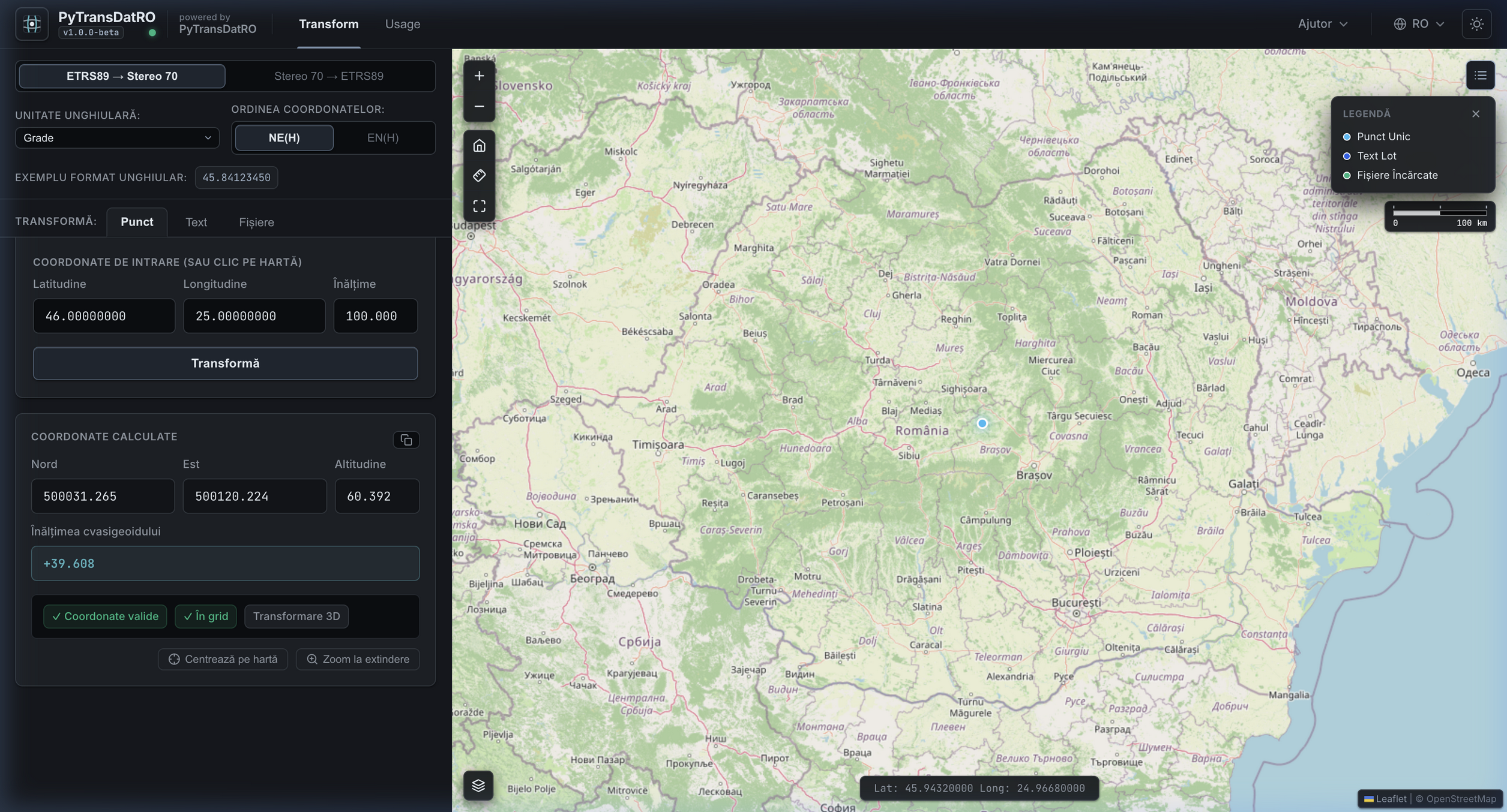 PyTransDatRO — Studio Geodezic Național